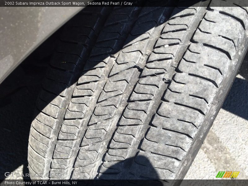 Sedona Red Pearl / Gray 2002 Subaru Impreza Outback Sport Wagon