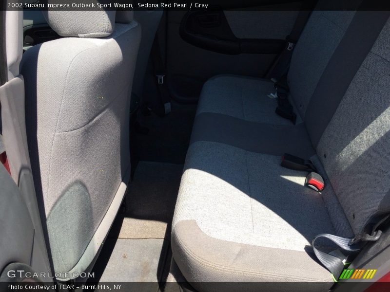 Sedona Red Pearl / Gray 2002 Subaru Impreza Outback Sport Wagon