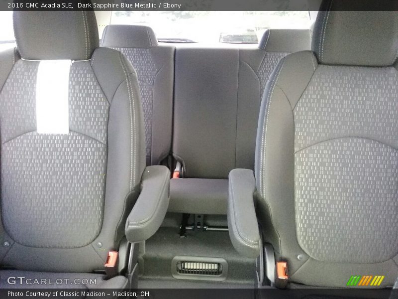 Dark Sapphire Blue Metallic / Ebony 2016 GMC Acadia SLE