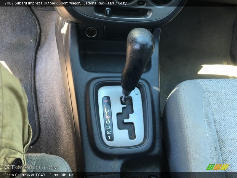 Sedona Red Pearl / Gray 2002 Subaru Impreza Outback Sport Wagon