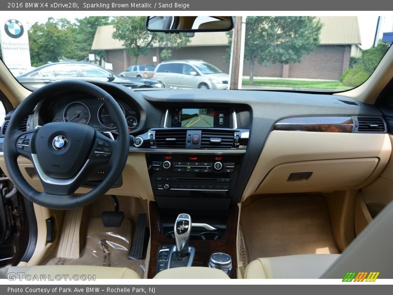 Sparkling Brown Metallic / Sand Beige 2016 BMW X4 xDrive28i