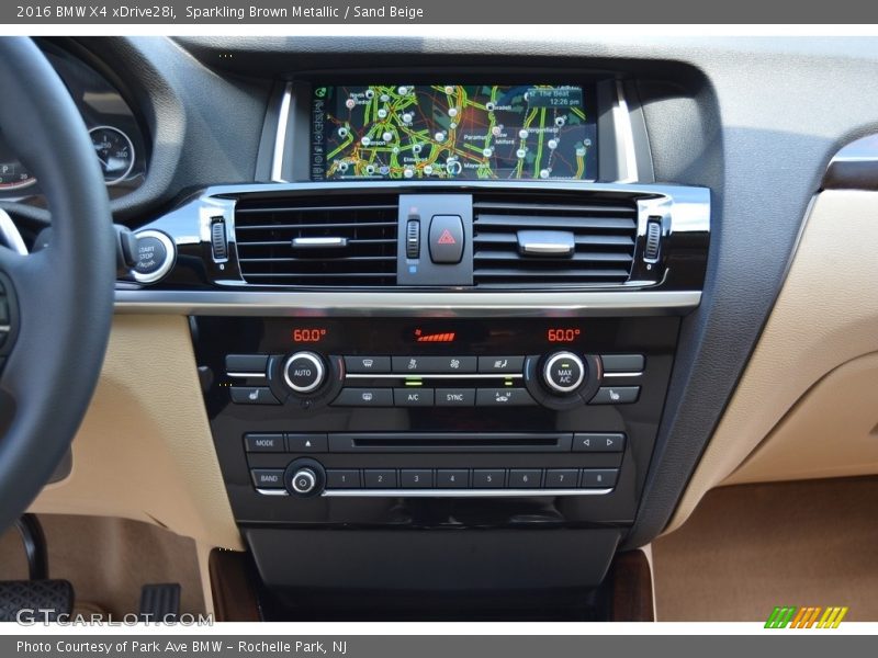 Sparkling Brown Metallic / Sand Beige 2016 BMW X4 xDrive28i