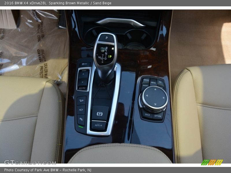 Sparkling Brown Metallic / Sand Beige 2016 BMW X4 xDrive28i