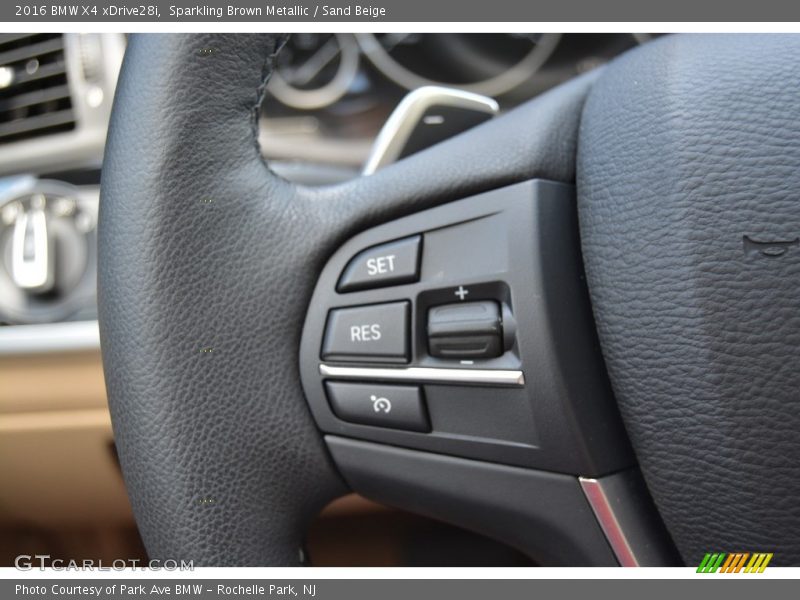 Sparkling Brown Metallic / Sand Beige 2016 BMW X4 xDrive28i