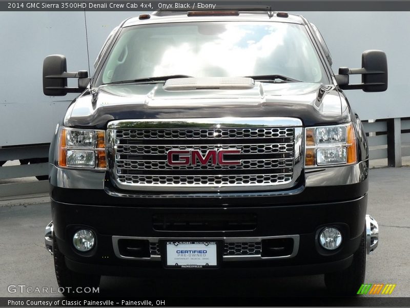 Onyx Black / Ebony 2014 GMC Sierra 3500HD Denali Crew Cab 4x4