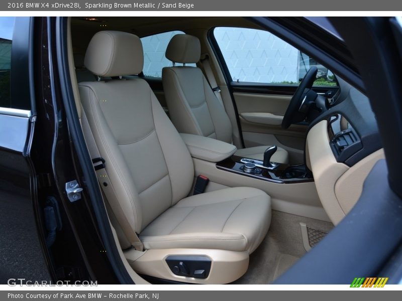 Sparkling Brown Metallic / Sand Beige 2016 BMW X4 xDrive28i