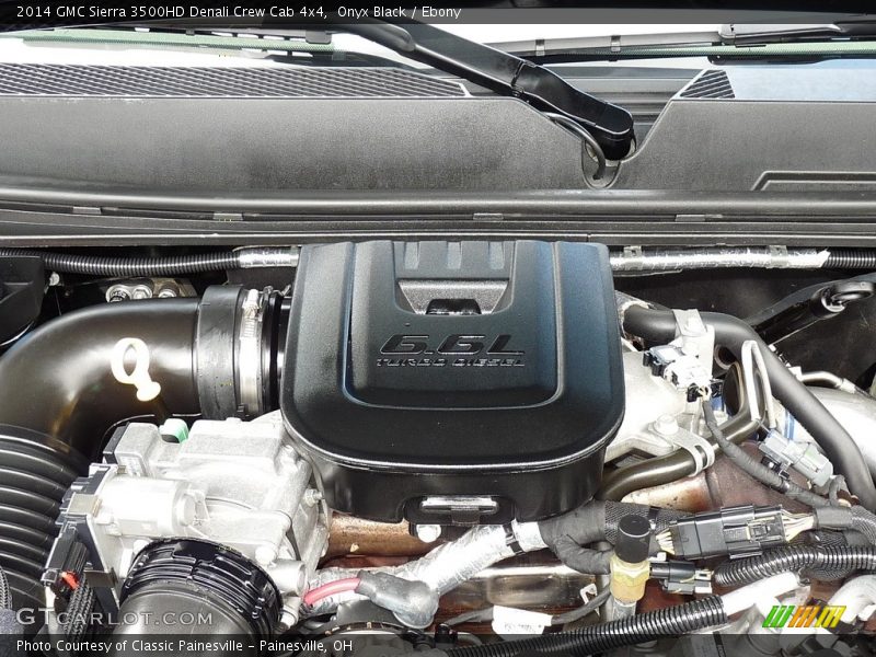 Onyx Black / Ebony 2014 GMC Sierra 3500HD Denali Crew Cab 4x4
