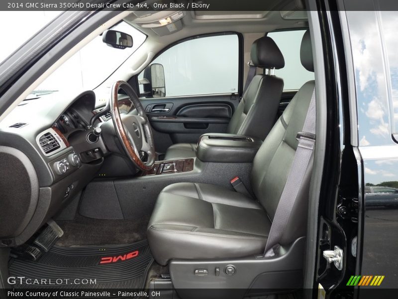Onyx Black / Ebony 2014 GMC Sierra 3500HD Denali Crew Cab 4x4