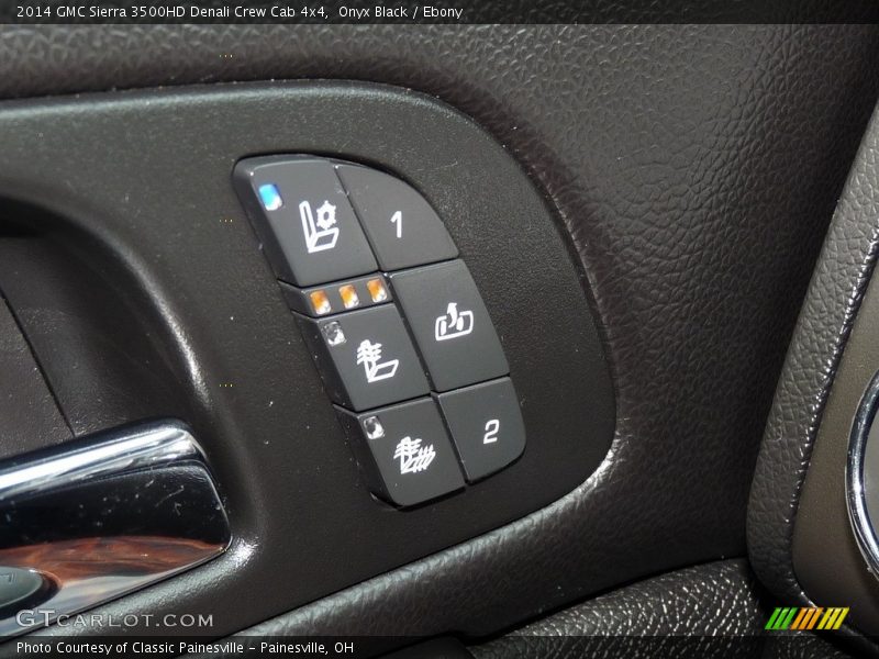 Onyx Black / Ebony 2014 GMC Sierra 3500HD Denali Crew Cab 4x4