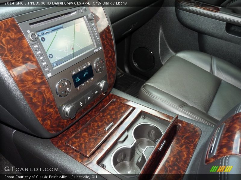 Onyx Black / Ebony 2014 GMC Sierra 3500HD Denali Crew Cab 4x4