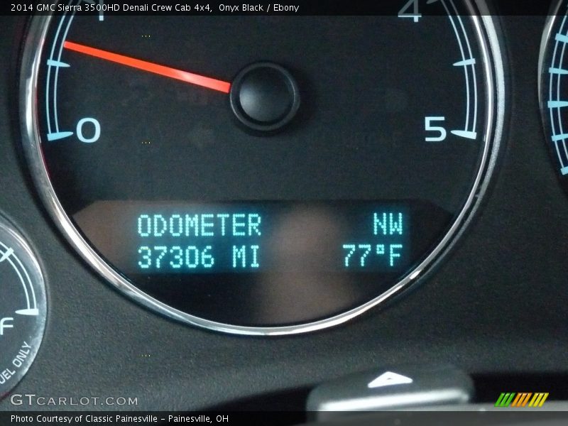 Onyx Black / Ebony 2014 GMC Sierra 3500HD Denali Crew Cab 4x4
