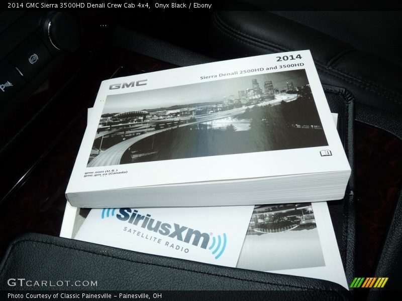 Onyx Black / Ebony 2014 GMC Sierra 3500HD Denali Crew Cab 4x4
