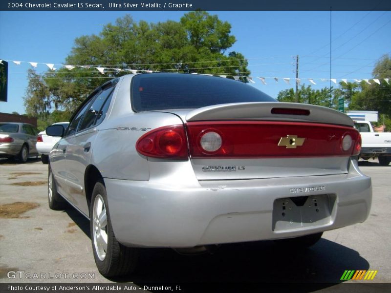 Ultra Silver Metallic / Graphite 2004 Chevrolet Cavalier LS Sedan