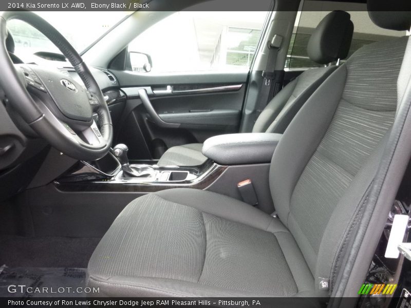 Ebony Black / Black 2014 Kia Sorento LX AWD