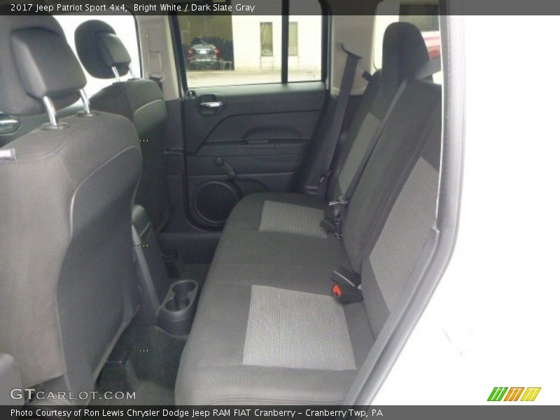 Bright White / Dark Slate Gray 2017 Jeep Patriot Sport 4x4