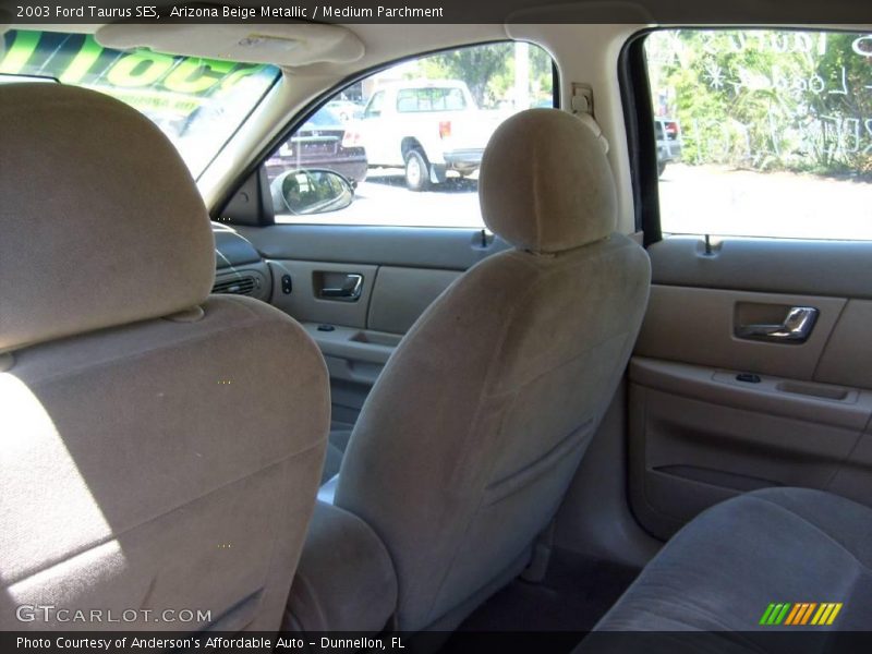 Arizona Beige Metallic / Medium Parchment 2003 Ford Taurus SES