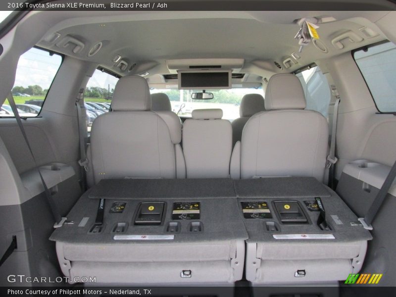 Blizzard Pearl / Ash 2016 Toyota Sienna XLE Premium