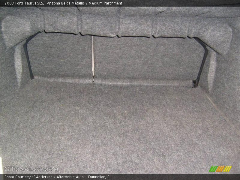 Arizona Beige Metallic / Medium Parchment 2003 Ford Taurus SES