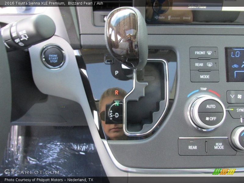 Blizzard Pearl / Ash 2016 Toyota Sienna XLE Premium