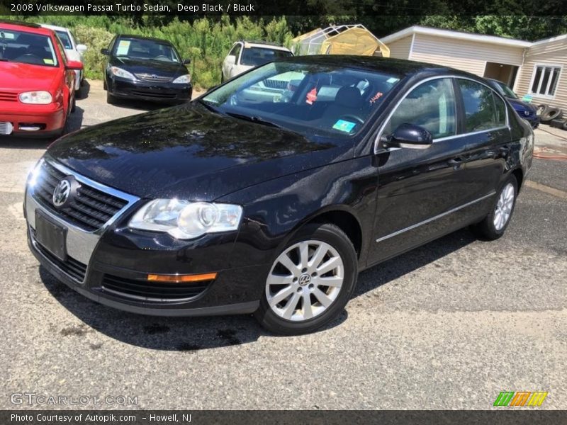 Deep Black / Black 2008 Volkswagen Passat Turbo Sedan