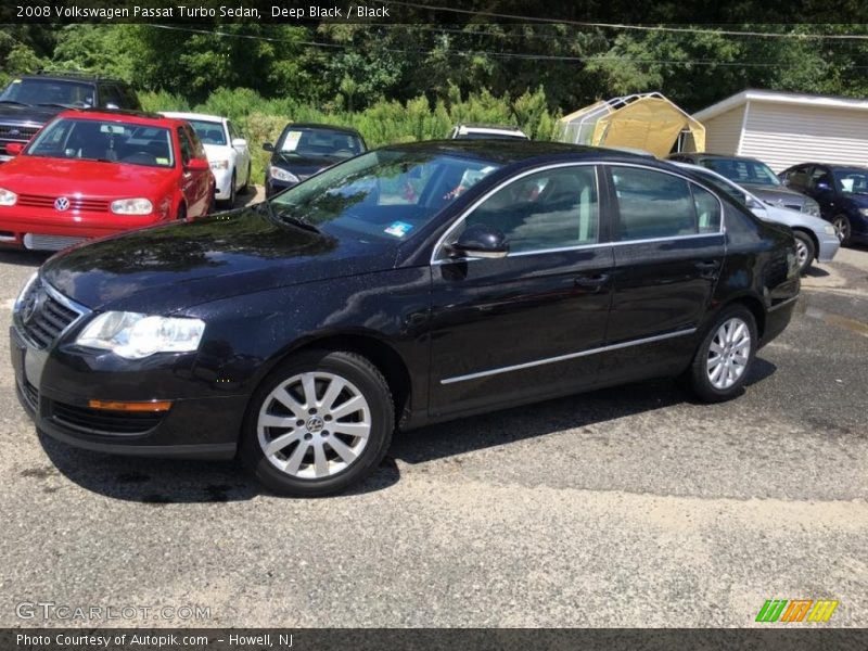 Deep Black / Black 2008 Volkswagen Passat Turbo Sedan