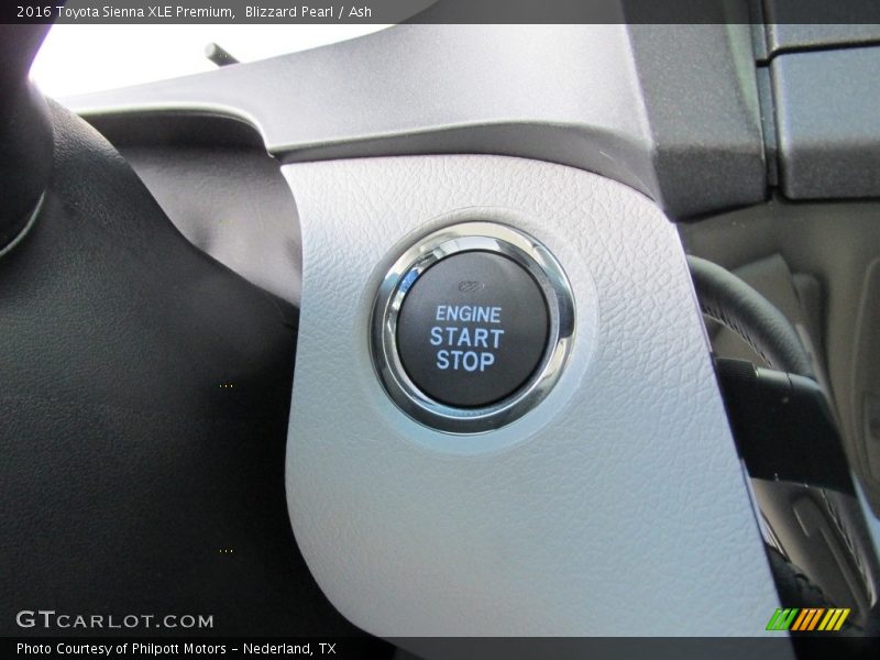 Blizzard Pearl / Ash 2016 Toyota Sienna XLE Premium
