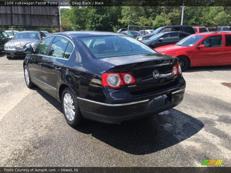 Deep Black / Black 2008 Volkswagen Passat Turbo Sedan