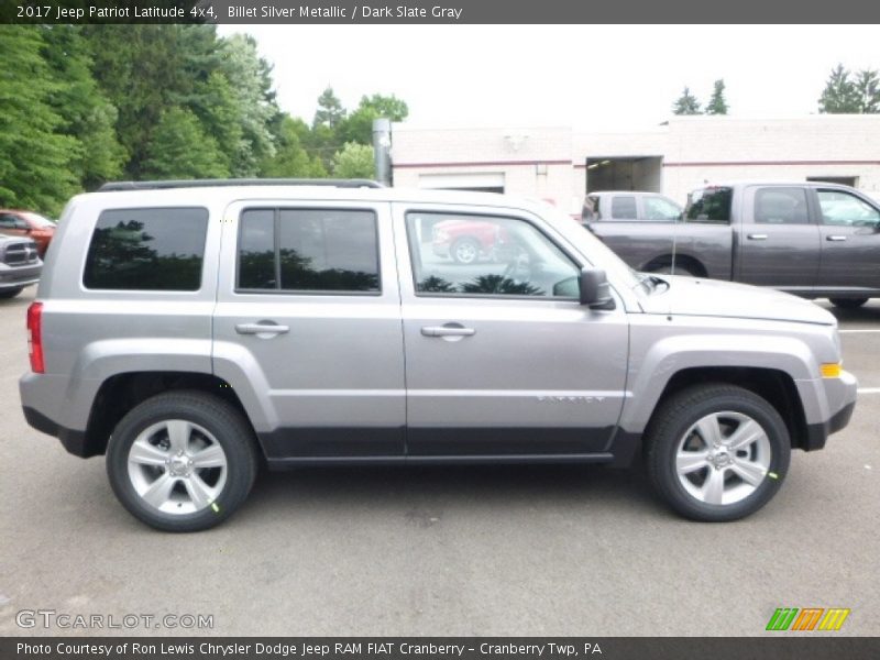 Billet Silver Metallic / Dark Slate Gray 2017 Jeep Patriot Latitude 4x4