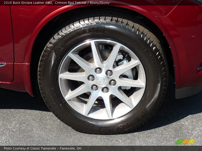 Crimson Red Tintcoat / Ebony/Ebony 2016 Buick Enclave Leather AWD