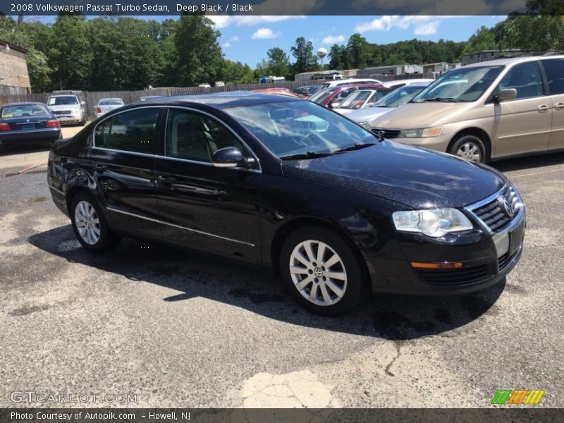 Deep Black / Black 2008 Volkswagen Passat Turbo Sedan