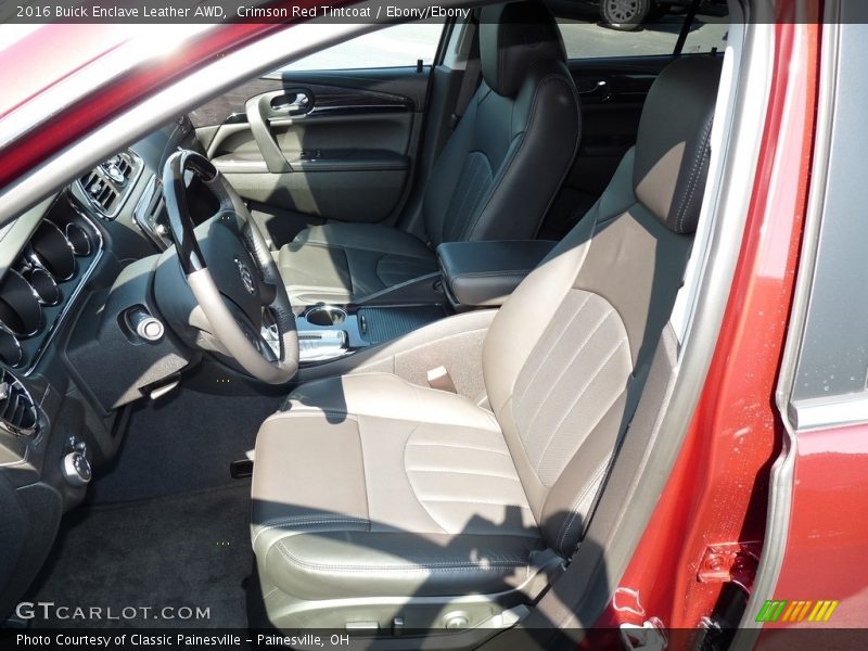 Crimson Red Tintcoat / Ebony/Ebony 2016 Buick Enclave Leather AWD
