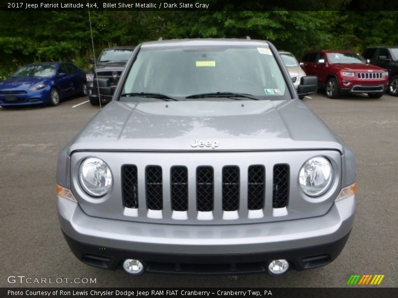 Billet Silver Metallic / Dark Slate Gray 2017 Jeep Patriot Latitude 4x4