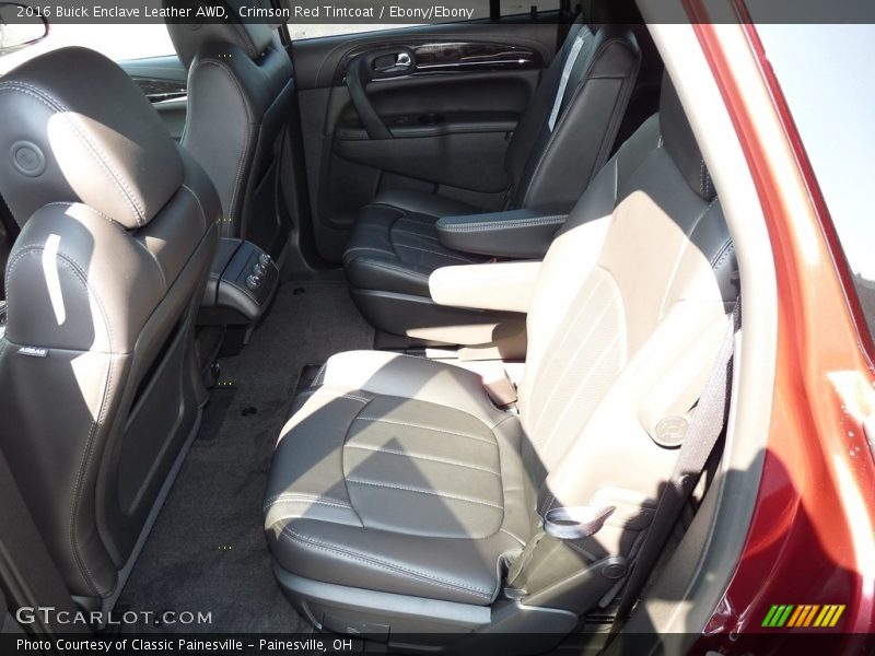 Crimson Red Tintcoat / Ebony/Ebony 2016 Buick Enclave Leather AWD