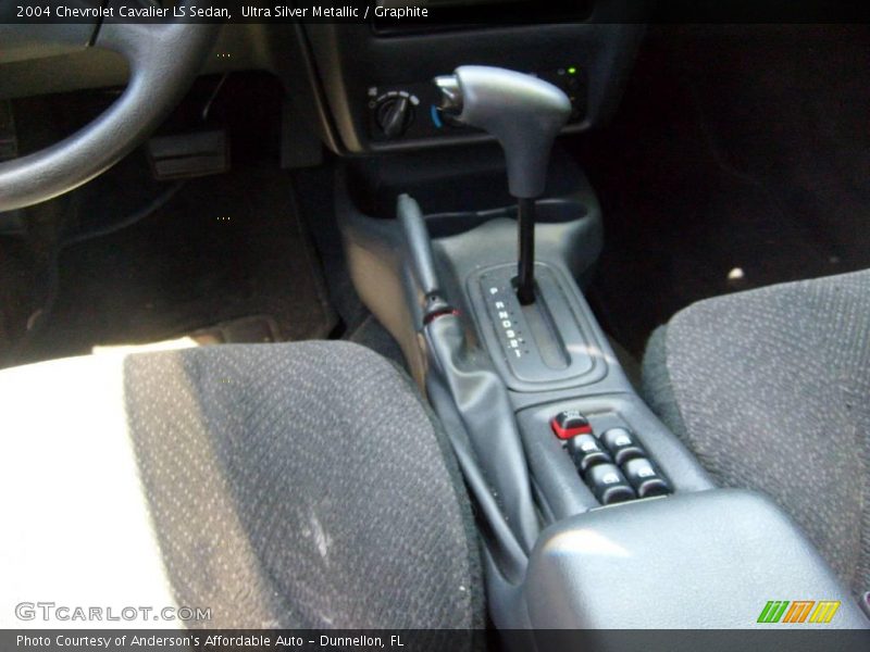 Ultra Silver Metallic / Graphite 2004 Chevrolet Cavalier LS Sedan