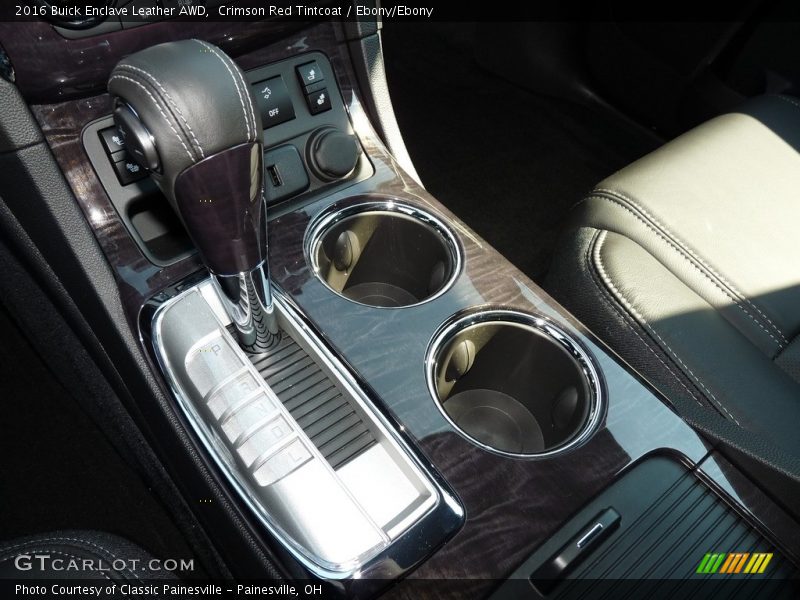 Crimson Red Tintcoat / Ebony/Ebony 2016 Buick Enclave Leather AWD