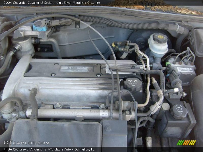 Ultra Silver Metallic / Graphite 2004 Chevrolet Cavalier LS Sedan