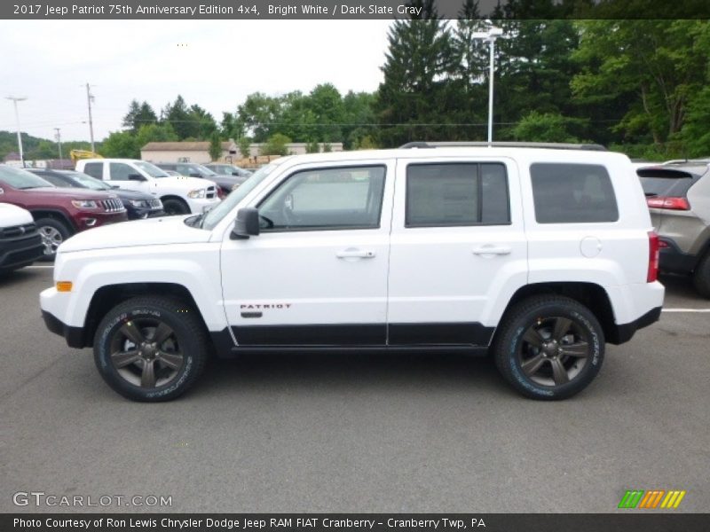 Bright White / Dark Slate Gray 2017 Jeep Patriot 75th Anniversary Edition 4x4