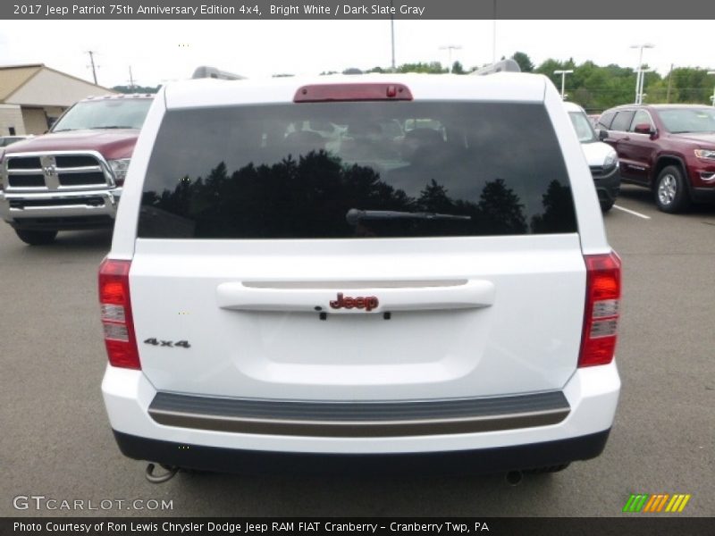 Bright White / Dark Slate Gray 2017 Jeep Patriot 75th Anniversary Edition 4x4