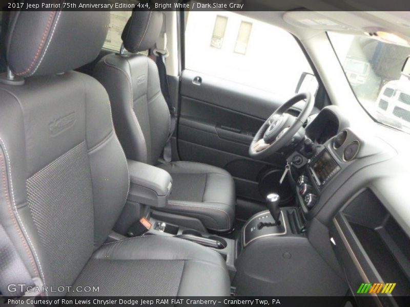Bright White / Dark Slate Gray 2017 Jeep Patriot 75th Anniversary Edition 4x4