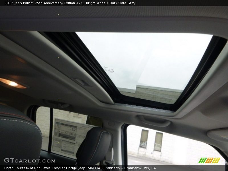 Bright White / Dark Slate Gray 2017 Jeep Patriot 75th Anniversary Edition 4x4