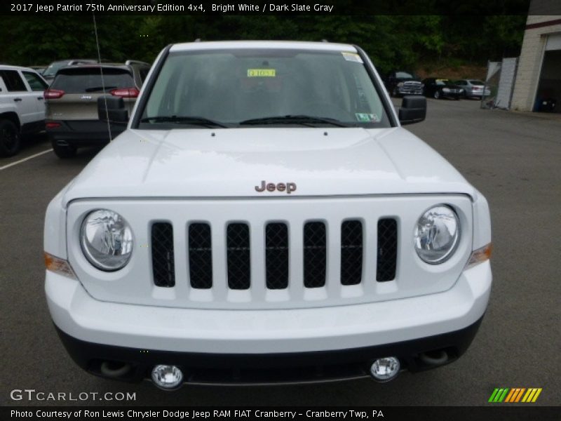 Bright White / Dark Slate Gray 2017 Jeep Patriot 75th Anniversary Edition 4x4