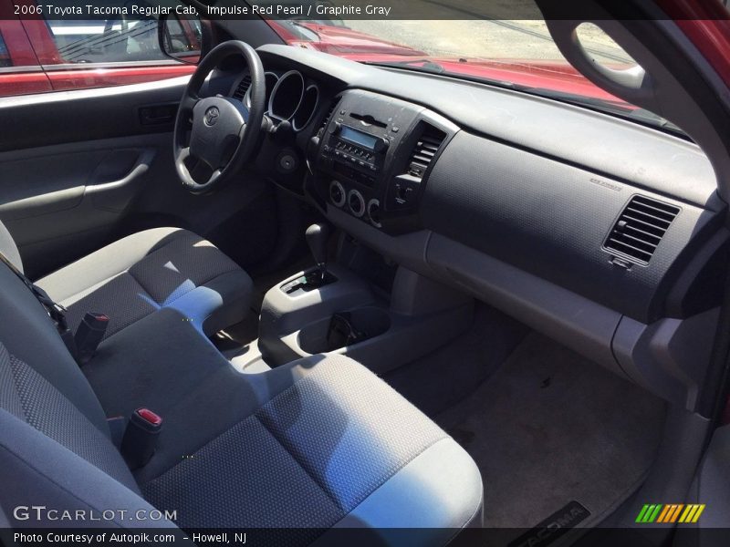 Impulse Red Pearl / Graphite Gray 2006 Toyota Tacoma Regular Cab
