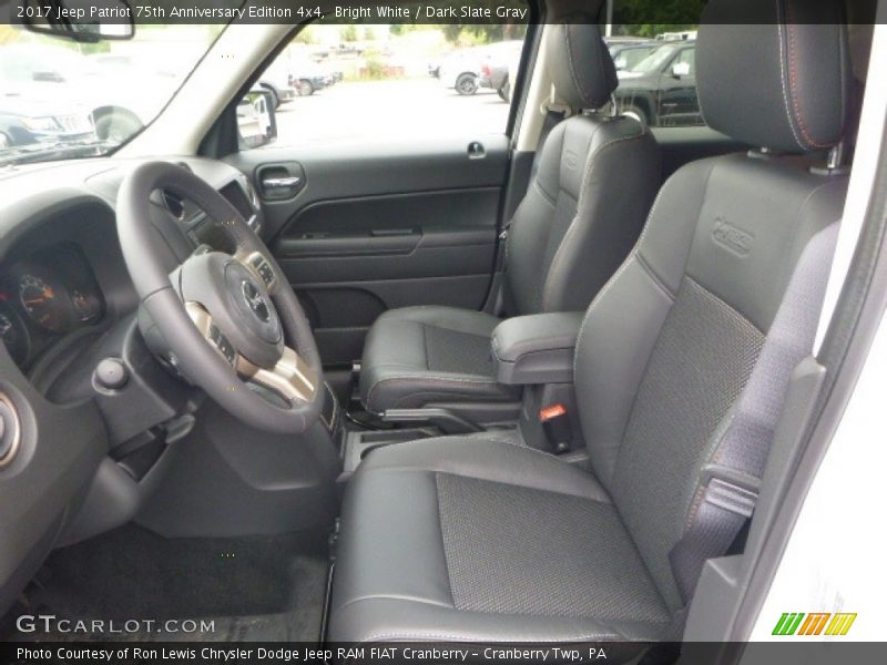 Bright White / Dark Slate Gray 2017 Jeep Patriot 75th Anniversary Edition 4x4