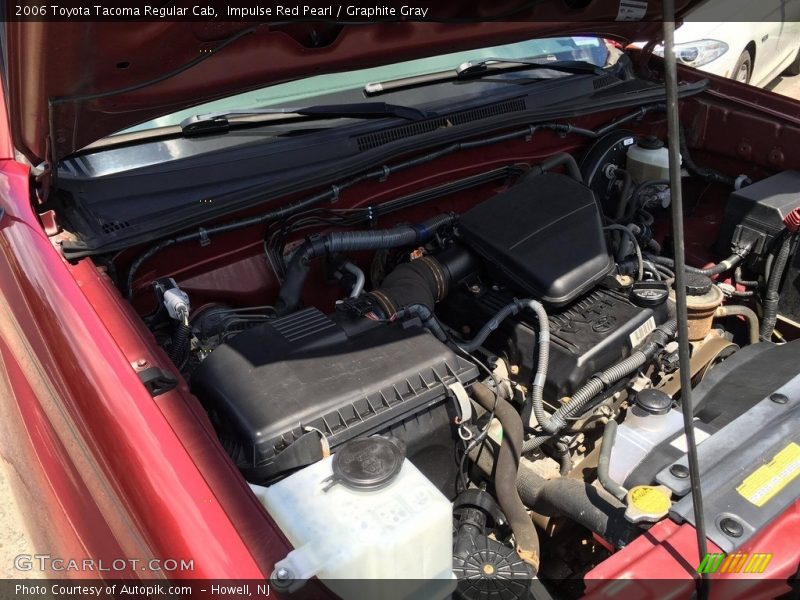 Impulse Red Pearl / Graphite Gray 2006 Toyota Tacoma Regular Cab