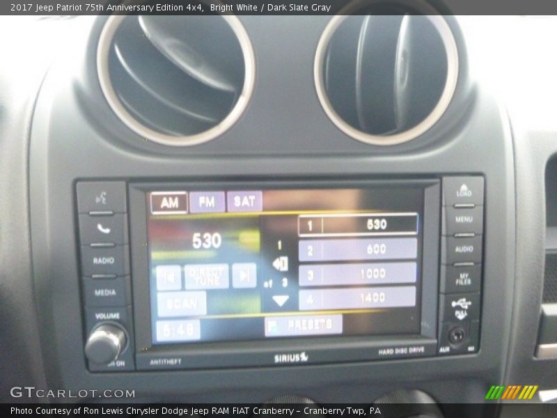 Bright White / Dark Slate Gray 2017 Jeep Patriot 75th Anniversary Edition 4x4
