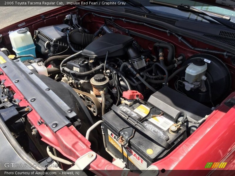 Impulse Red Pearl / Graphite Gray 2006 Toyota Tacoma Regular Cab