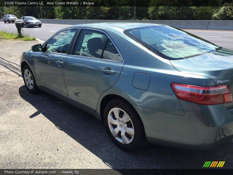 Aloe Green Metallic / Bisque 2008 Toyota Camry LE