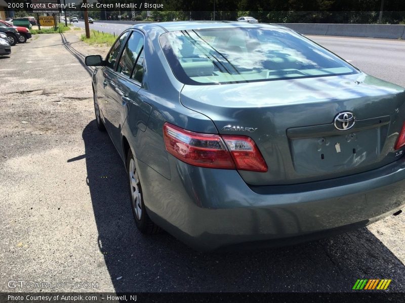 Aloe Green Metallic / Bisque 2008 Toyota Camry LE