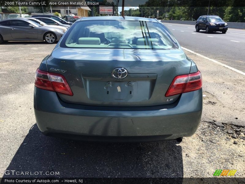 Aloe Green Metallic / Bisque 2008 Toyota Camry LE