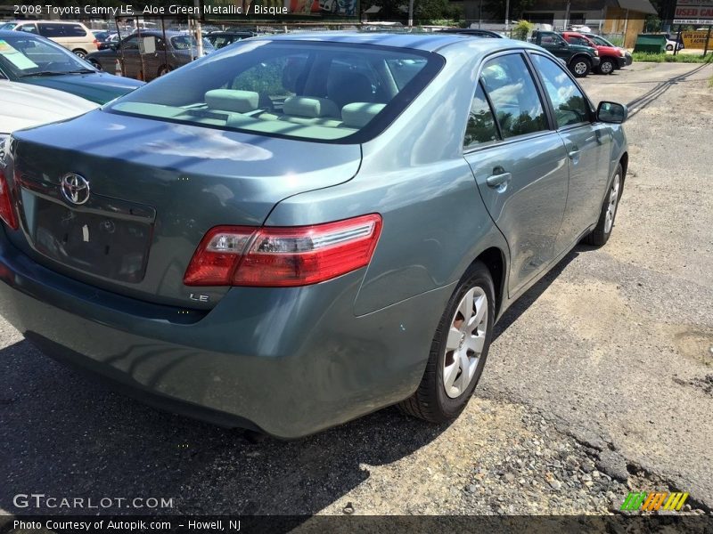 Aloe Green Metallic / Bisque 2008 Toyota Camry LE